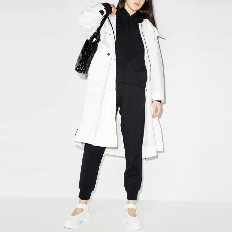 Lookbook (Women) Y-3 FW21 Terry Logo Sweatpants Black GV2785