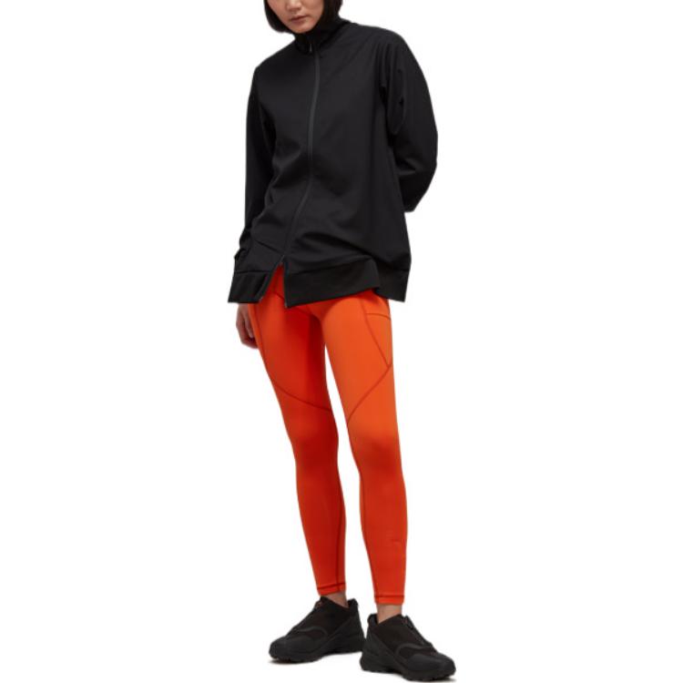 Lookbook (W) Y-3 FW22 經典款純色拉鍊運動外套 黑色 HN4321