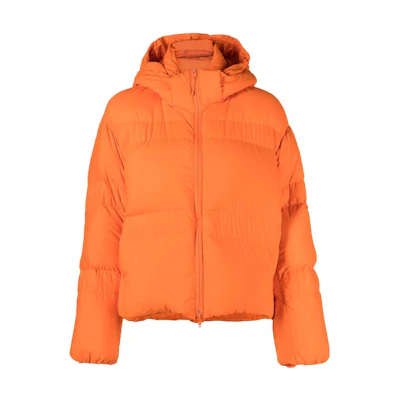 (Women) Y-3 FW22 Solid Color Puffer Jacket Orange. HS7452