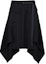 Order (Women) Y-3 FW22 Asymmetric Black Multi-Pocket Casual Long Skirt HS9831