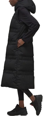 (W) Y-3 FW22 Rompi Hoodie Tanpa Lengan Hitam Quilted. HN4316 Purchase (W) Y-3 FW22 Rompi Hoodie Tanpa Lengan Hitam Quilted. HN4316