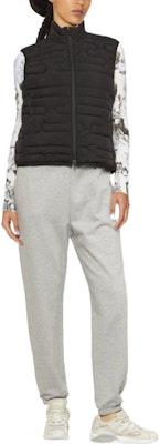 (W) Chaleco Negro con Cremallera Y-3 FW22 Color Sólido. HM9346 Lookbook (W) Chaleco Negro con Cremallera Y-3 FW22 Color Sólido. HM9346