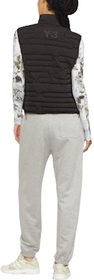 (W) Chaleco Negro con Cremallera Y-3 FW22 Color Sólido. HM9346 Shop (W) Chaleco Negro con Cremallera Y-3 FW22 Color Sólido. HM9346
