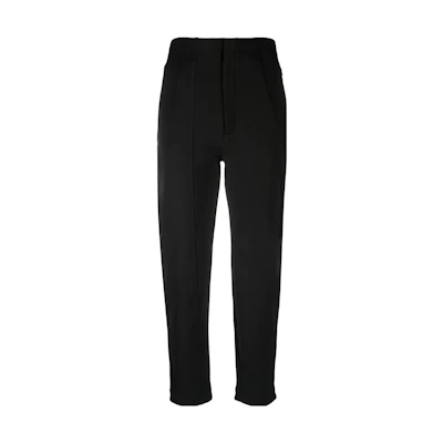 (Women) Y-3 FW22 High-Waisted Black Zipper Pants HN1972