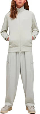 (Women) Y-3 FW22 Solid Zip-Up Track Jacket Light Green HG6181 Lookbook (Women) Y-3 FW22 Solid Zip-Up Track Jacket Light Green HG6181