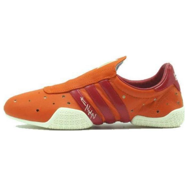 (Women) Y-3 Leather Casual Low-Top Sneakers Orange EF2650