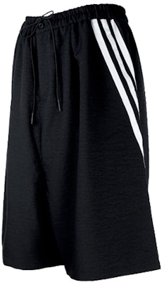 (Women) Y-3 Loose Fit Colorblock Striped Black Casual Shorts HG6117 Shop (Women) Y-3 Loose Fit Colorblock Striped Black Casual Shorts HG6117
