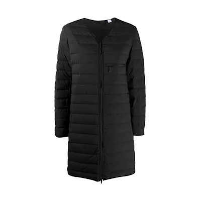 (Women) Y-3 Mid-Length Lightweight Down Jacket Winter Black GK4435