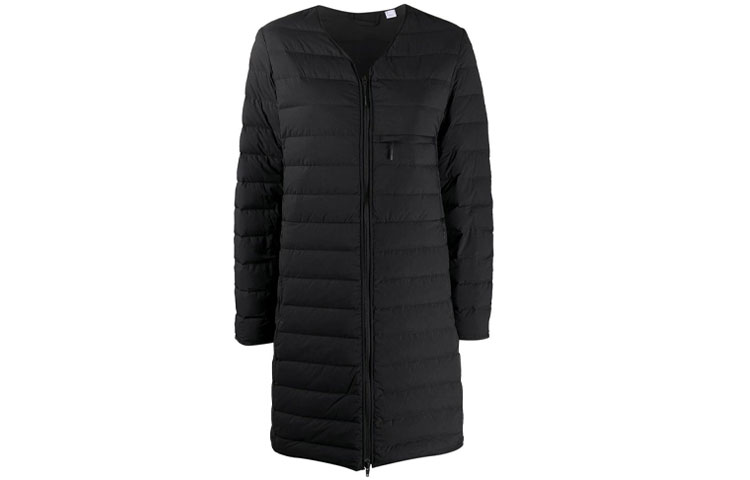 (Women) Y-3 Mid-Length Lightweight Down Jacket Winter Black GK4435 圖 2