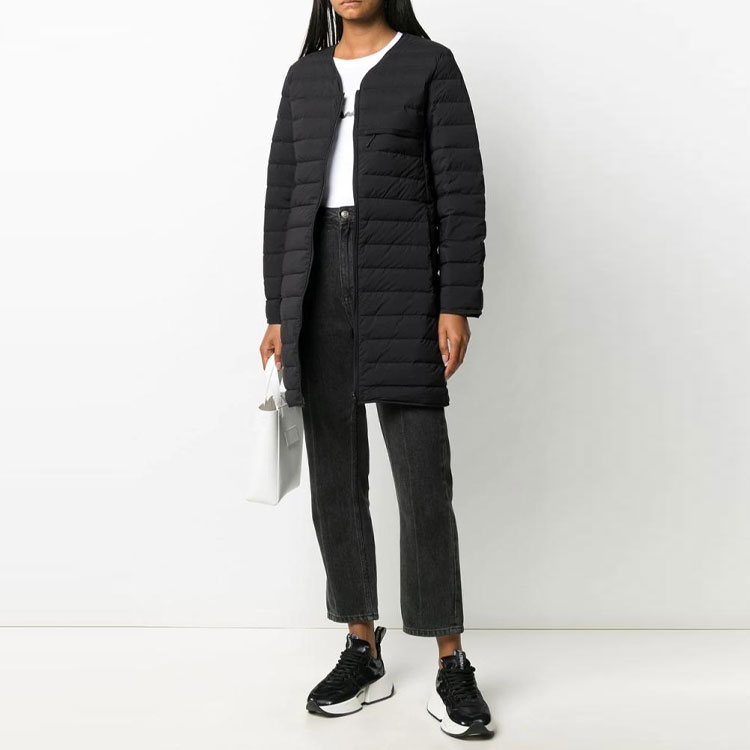 (Women) Y-3 Mid-Length Lightweight Down Jacket Winter Black GK4435 圖 3