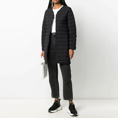 (Women) Y-3 Mid-Length Lightweight Down Jacket Winter Black GK4435 Lookbook (Women) Y-3 Mid-Length Lightweight Down Jacket Winter Black GK4435