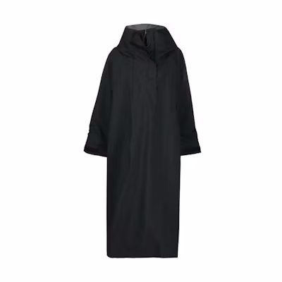 (Women) Y-3 Solid Color Loose Drawstring Windbreaker Coat. GT5278