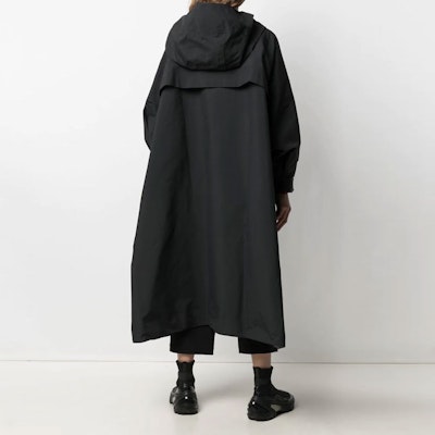 (W) Y-3 솔리드 컬러 루즈 드로스트링 윈드브레이커 코트. GT5278 Shop (W) Y-3 솔리드 컬러 루즈 드로스트링 윈드브레이커 코트. GT5278