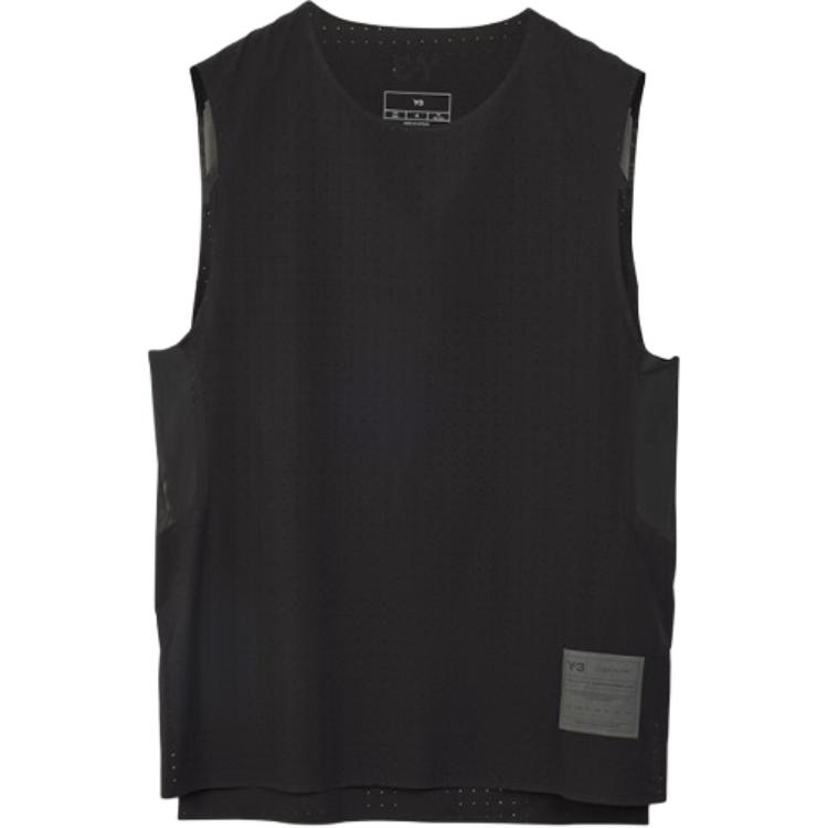 Y-3 Solid Logo Sleeveless Tank Top Black () JN4885