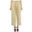 Shop (W) Y-3 SS22 高腰寬腿褶皺休閒長褲 米色裤子 FS0226