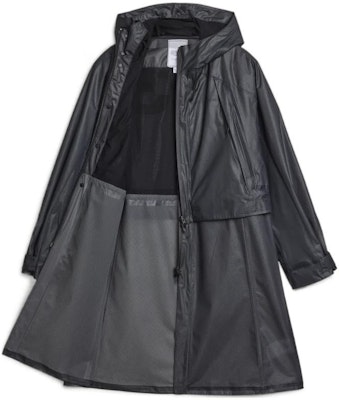 (W) Y-3 SS22 블랙 솔리드 미드 렝스 후드 코트 HG8672 Lookbook (W) Y-3 SS22 블랙 솔리드 미드 렝스 후드 코트 HG8672