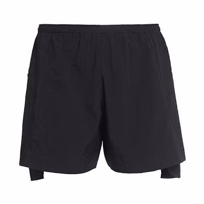 (Women) Y-3 SS22 Solid Color Loose Casual Shorts Black HH8891