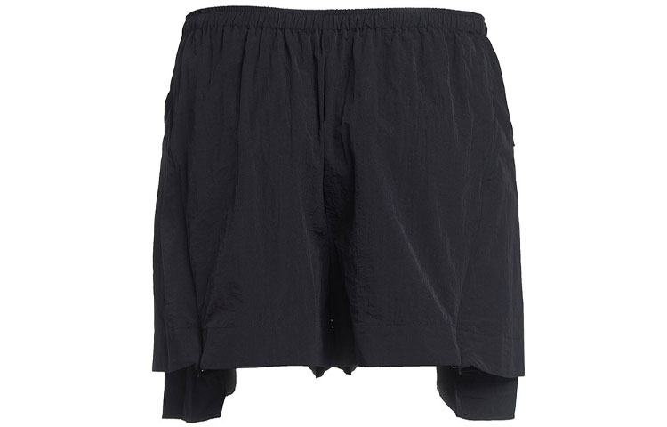Lookbook (Women) Y-3 SS22 Solid Color Loose Casual Shorts Black HH8891