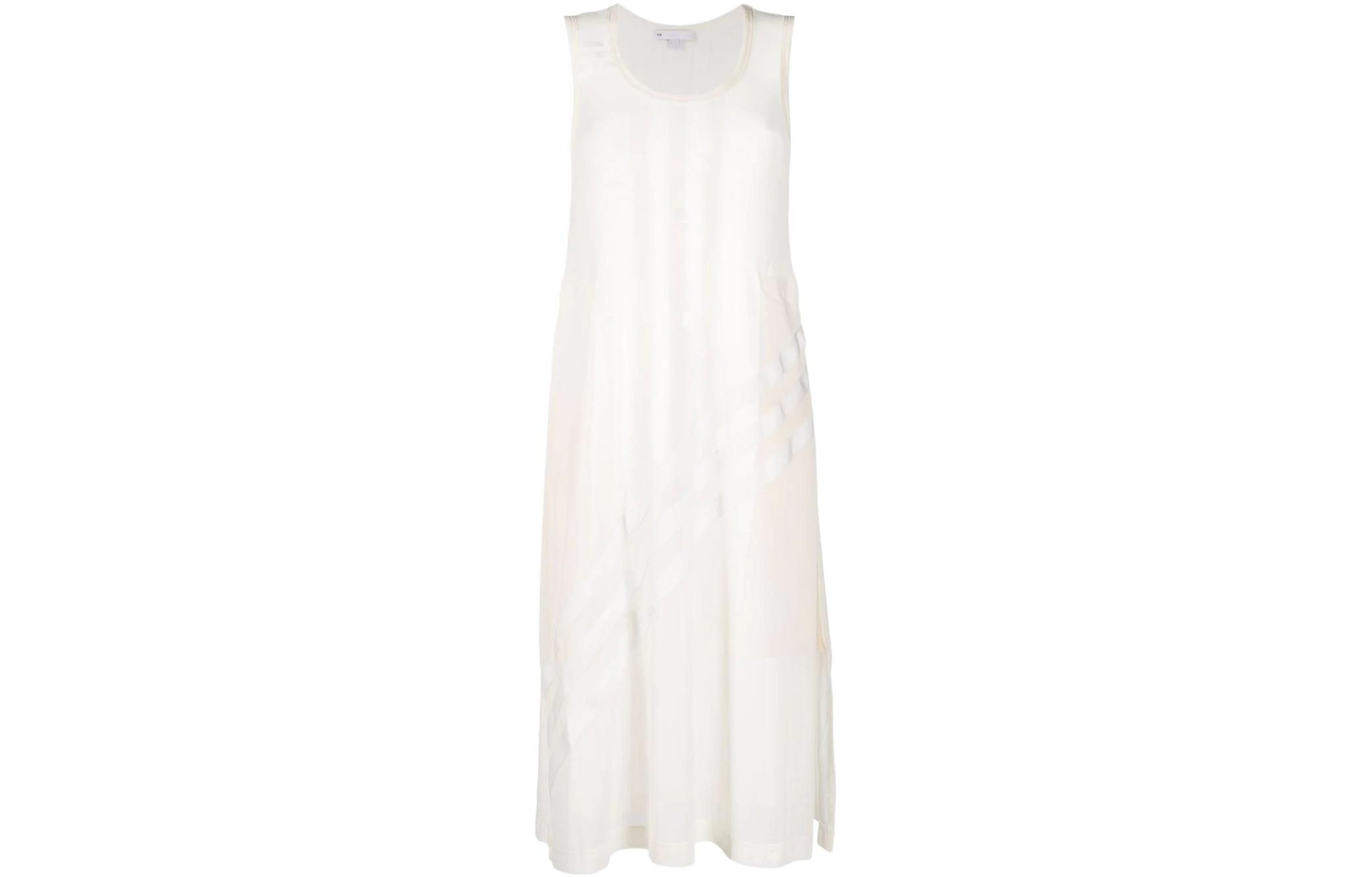 Order (W) Y-3 SS22 Camiseta sin Mangas Cuello Redondo Blanca HG6115