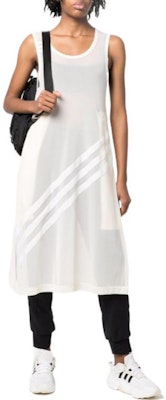 (W) Y-3 SS22 Camiseta sin Mangas Cuello Redondo Blanca HG6115 Lookbook (W) Y-3 SS22 Camiseta sin Mangas Cuello Redondo Blanca HG6115