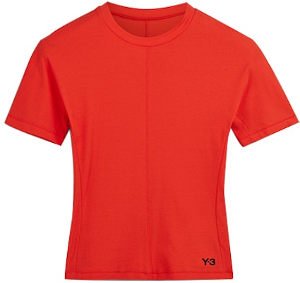 (W) Y-3 SS23 Slim Fit Crew Neck T-Shirt Orange Kaos Pria Oranye HY1250 Order (W) Y-3 SS23 Slim Fit Crew Neck T-Shirt Orange Kaos Pria Oranye HY1250