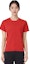 Cheap (W) Y-3 SS23 Slim Fit Crew Neck T-Shirt Orange Kaos Pria Oranye HY1250