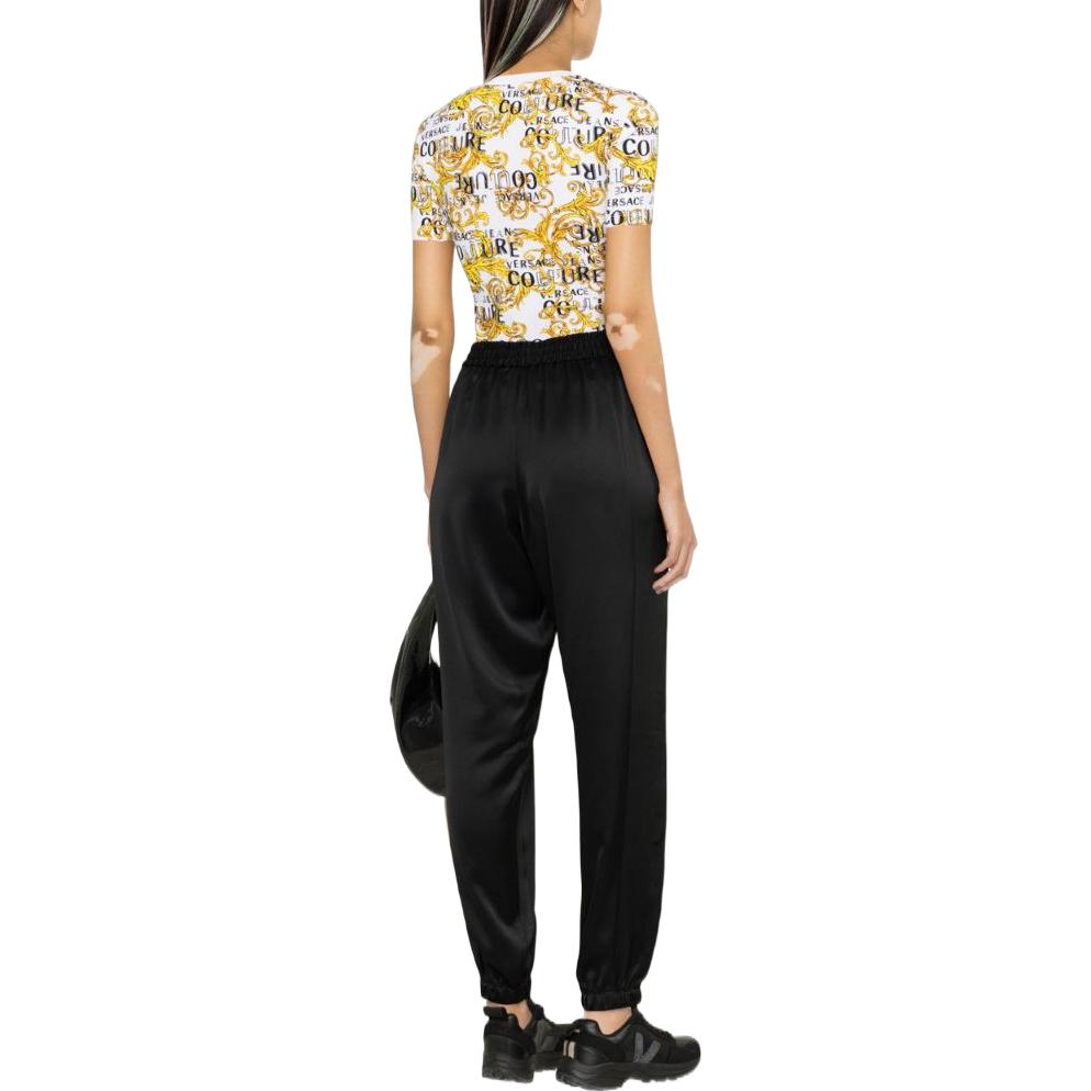 Shop (W) Y-3 SS23 Jogger Hitam Pinggang Tinggi Potongan Tirus IA7781