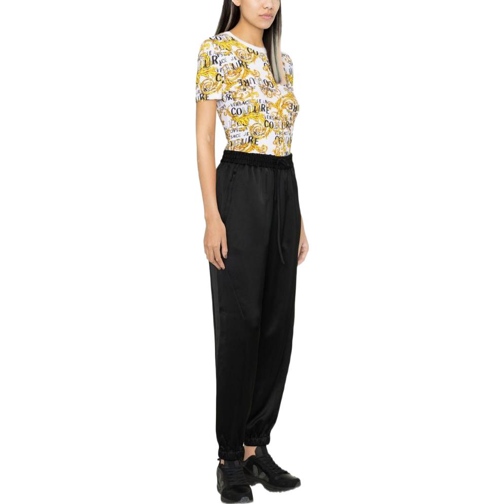 Purchase (W) Y-3 SS23 Jogger Hitam Pinggang Tinggi Potongan Tirus IA7781