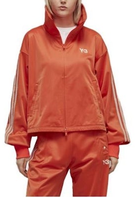 (Women) Y-3 SS23 Logo High Neck Zip Jacket Long Sleeve Orange IA1422 Order (Women) Y-3 SS23 Logo High Neck Zip Jacket Long Sleeve Orange IA1422