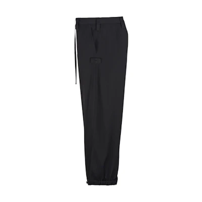 (Women) Y-3 SS23 Loose Fit Tie-Waist Woven Cargo Pants Black H63056