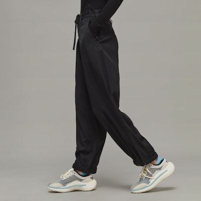 (W) Y-3 SS23 寬鬆綁帶腰織布工裝褲 黑色 H63056 Purchase (W) Y-3 SS23 寬鬆綁帶腰織布工裝褲 黑色 H63056