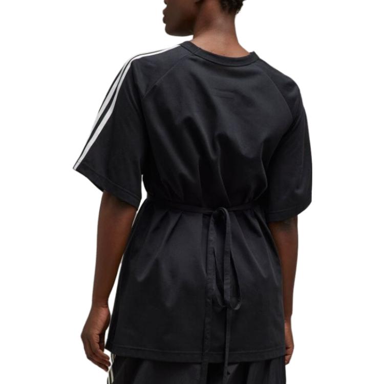 Purchase (W) Y-3 ストライプ Tシャツ ブラック IJ9782