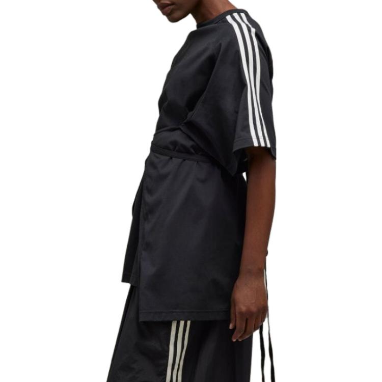 Details for (W) Y-3 ストライプ Tシャツ ブラック IJ9782