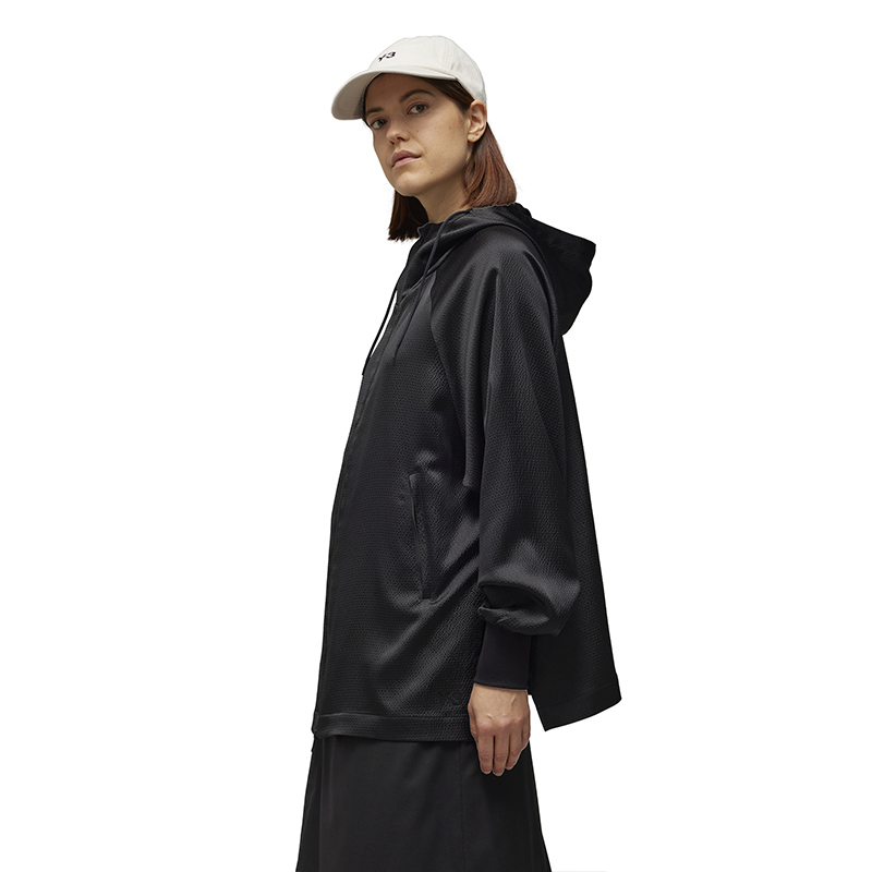 Purchase (W) Y-3 TCH SEER HD 輕量黑色開襟外套 夹克 IN4396