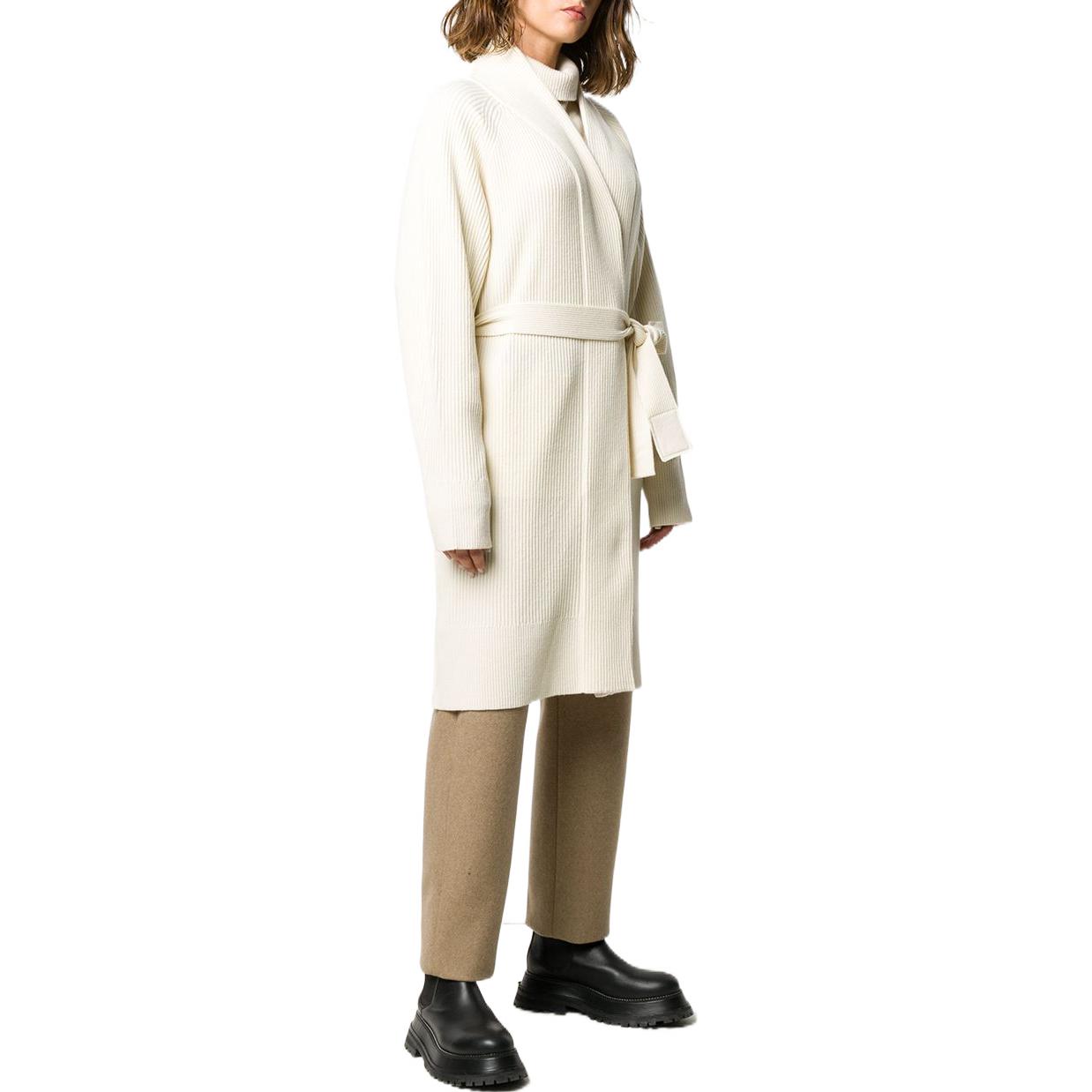 Purchase (W) Y-3 화이트 립 니트 가디건 코트 GK4844