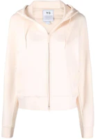 (Women) Y-3 Zip Hoodie Beige Jacket HG6128 (Women) Y-3 Zip Hoodie Beige Jacket HG6128