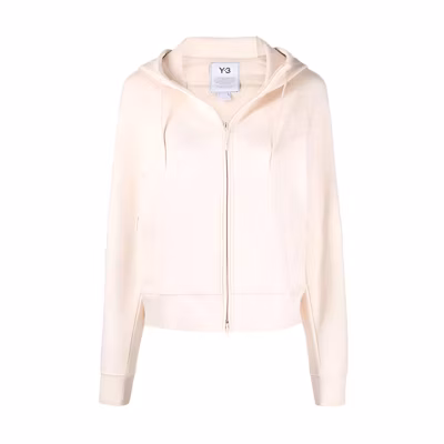 (Women) Y-3 Zip Hoodie Beige Jacket HG6128