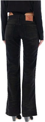 (W) Y/Project Seluar Jeans Lurus Hitam dengan Zip Longgar. WJEAN43S25D15LIGHTRUST Lookbook (W) Y/Project Seluar Jeans Lurus Hitam dengan Zip Longgar. WJEAN43S25D15LIGHTRUST