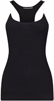 (Women) Y/Project SS23 Black Spaghetti Strap Slim-Fit Camisole Top. WTOP30-BLACK (Women) Y/Project SS23 Black Spaghetti Strap Slim-Fit Camisole Top. WTOP30-BLACK