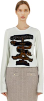 Shop (W) Y/Project SS23 圖案印花長袖T恤 白色 TS76S24F310WHITE