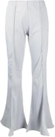 (Women) Y/Project YProject High-Waist Flared Casual Pants Grey Color WPANT94S25 (Women) Y/Project YProject High-Waist Flared Casual Pants Grey Color WPANT94S25