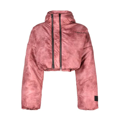 (Women) Y/Project YProject Pink Logo Print Pullover Hoodie Long Sleeve Cotton Jacket. WJACK31