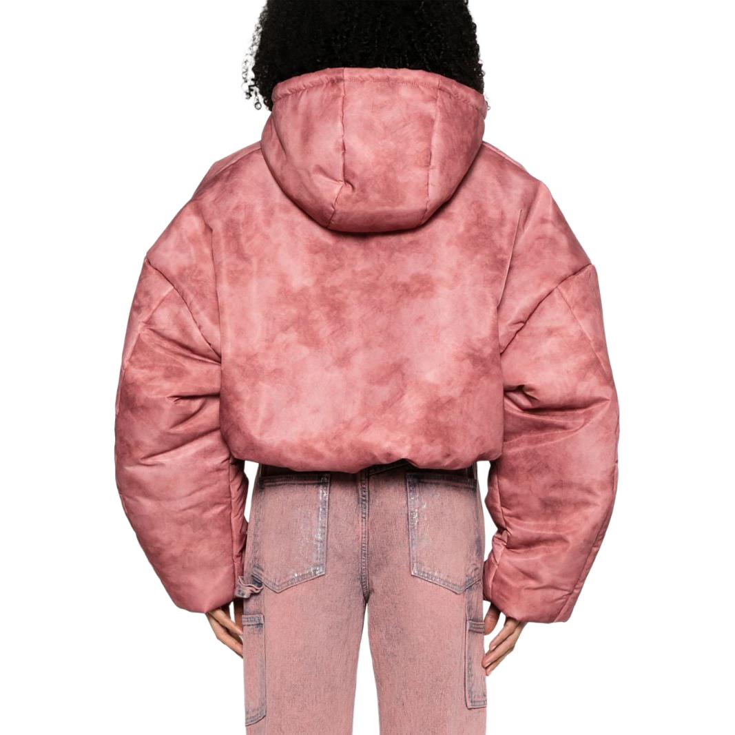 Shop (W) Y/Project YProject Pink Logo Hoodie Lengan Panjang Kapas Jaket. WJACK31