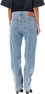 (W) Y/Project YProject Seluar Jeans Denim Biru Kasual Kaki Lurus. WJEAN38S25D22BLUE Shop (W) Y/Project YProject Seluar Jeans Denim Biru Kasual Kaki Lurus. WJEAN38S25D22BLUE