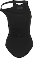 (Women) Y/Project YProject Asymmetric Cutout Bodysuit Black WMBODY1S22Y40BLACK (Women) Y/Project YProject Asymmetric Cutout Bodysuit Black WMBODY1S22Y40BLACK
