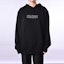 Shop (Women) Yohji Yamamoto FW21 Letter Print Pullover Hoodie Black HX-T84-984-1