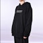 Details for (Women) Yohji Yamamoto FW21 Letter Print Pullover Hoodie Black HX-T84-984-1