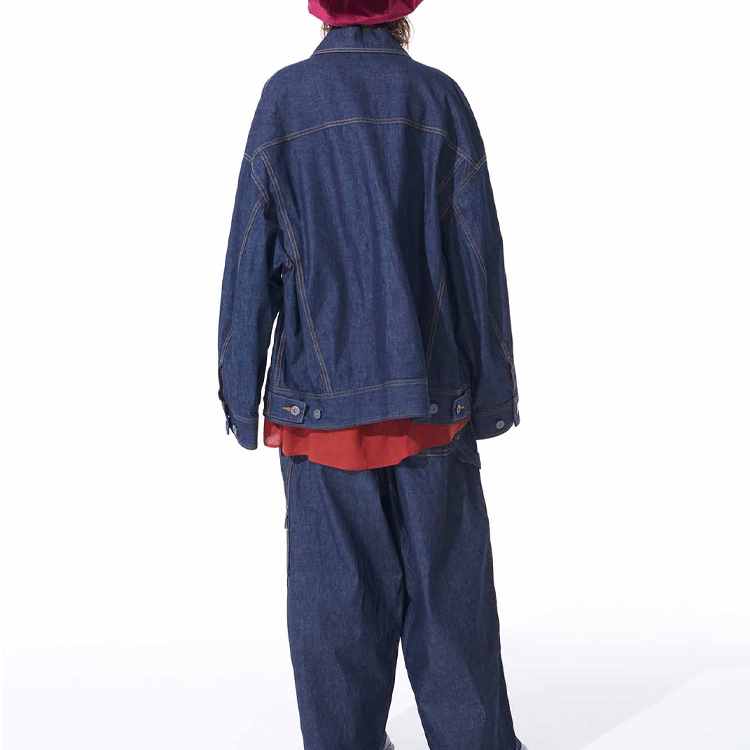 Details for (W) ヨウジヤマモト S''YTE SS23 ルーズフィット ボタン デニムジャケット デニムブルー UV-Y34-005-1-03