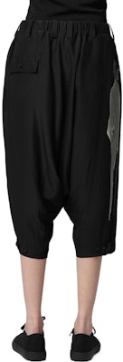 (W) ヨウジヤマモト SS22 ブラックパンツ 右足レタープリント付き FG-P83-411-1 Purchase (W) ヨウジヤマモト SS22 ブラックパンツ 右足レタープリント付き FG-P83-411-1