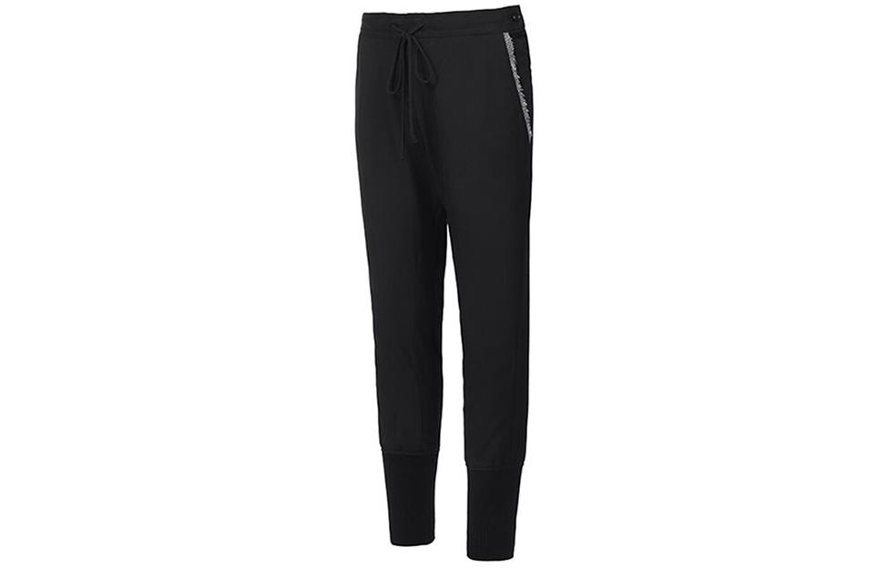 Shop (W) ヨウジヤマモト Y''s FW22 ブラックジョガーパンツ ステッチディテール付き YV-P05-100-01